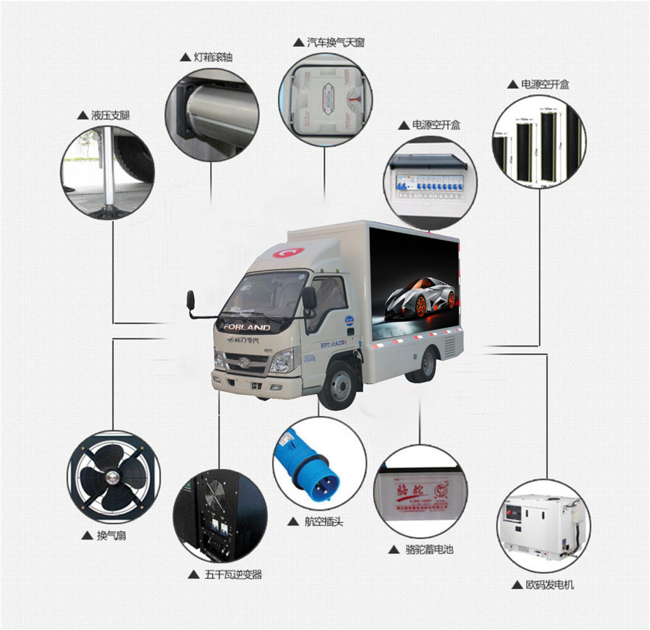 福田广告车